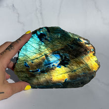 Load image into Gallery viewer, Labradorite Single Side Polished Freeform
