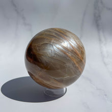 Load image into Gallery viewer, Peach Moonstone Sphere 01
