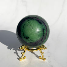 Load image into Gallery viewer, Ruby Zoisite Sphere
