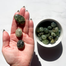 Load image into Gallery viewer, Prehnite &amp; Epidote Tumbles -Small
