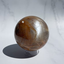 Load image into Gallery viewer, Peach Moonstone Sphere 02
