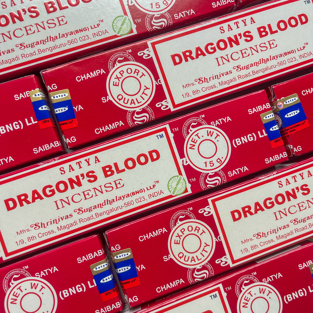 DRAGON'S BLOOD Satya Incense