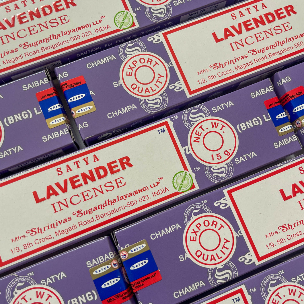 LAVENDER Satya Incense