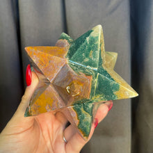 Load image into Gallery viewer, Ocean Jasper 12point Star 02
