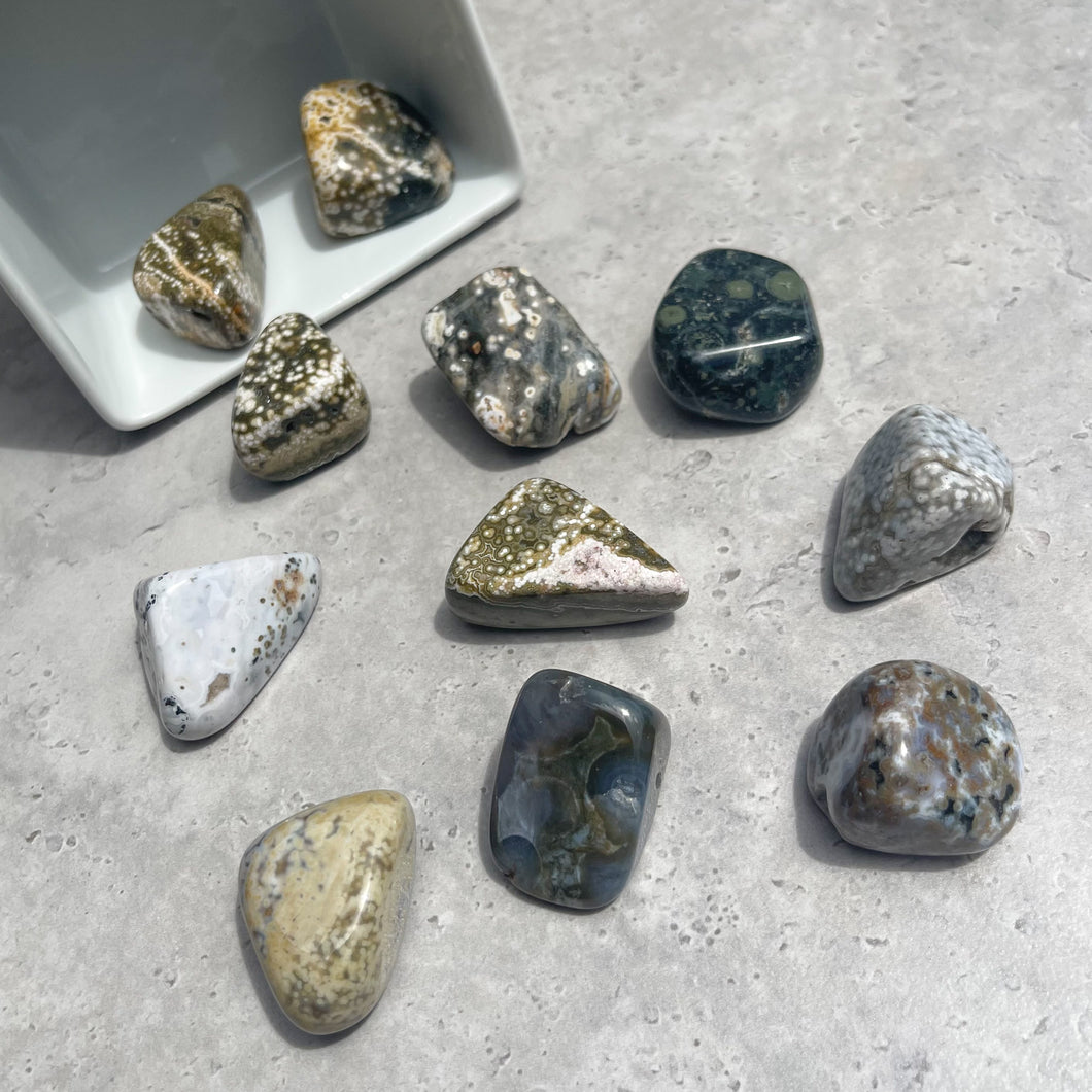 Ocean Jasper Tumbles - Medium