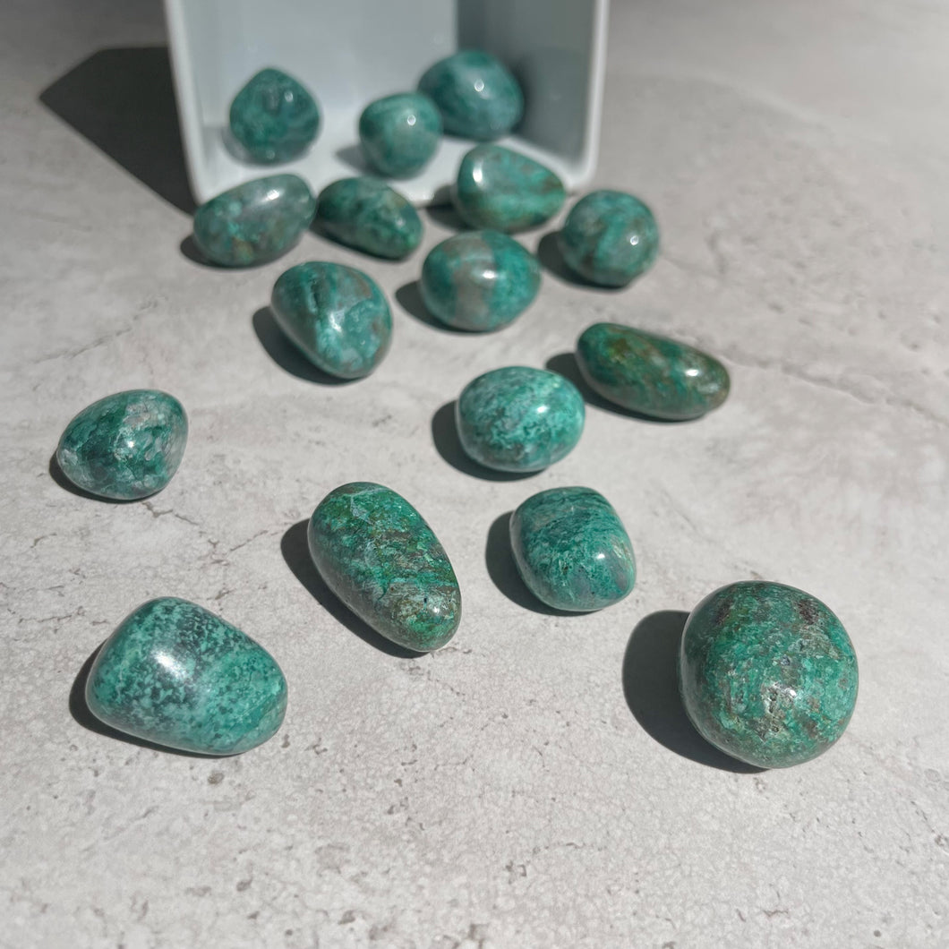 Chrysocolla Tumbles