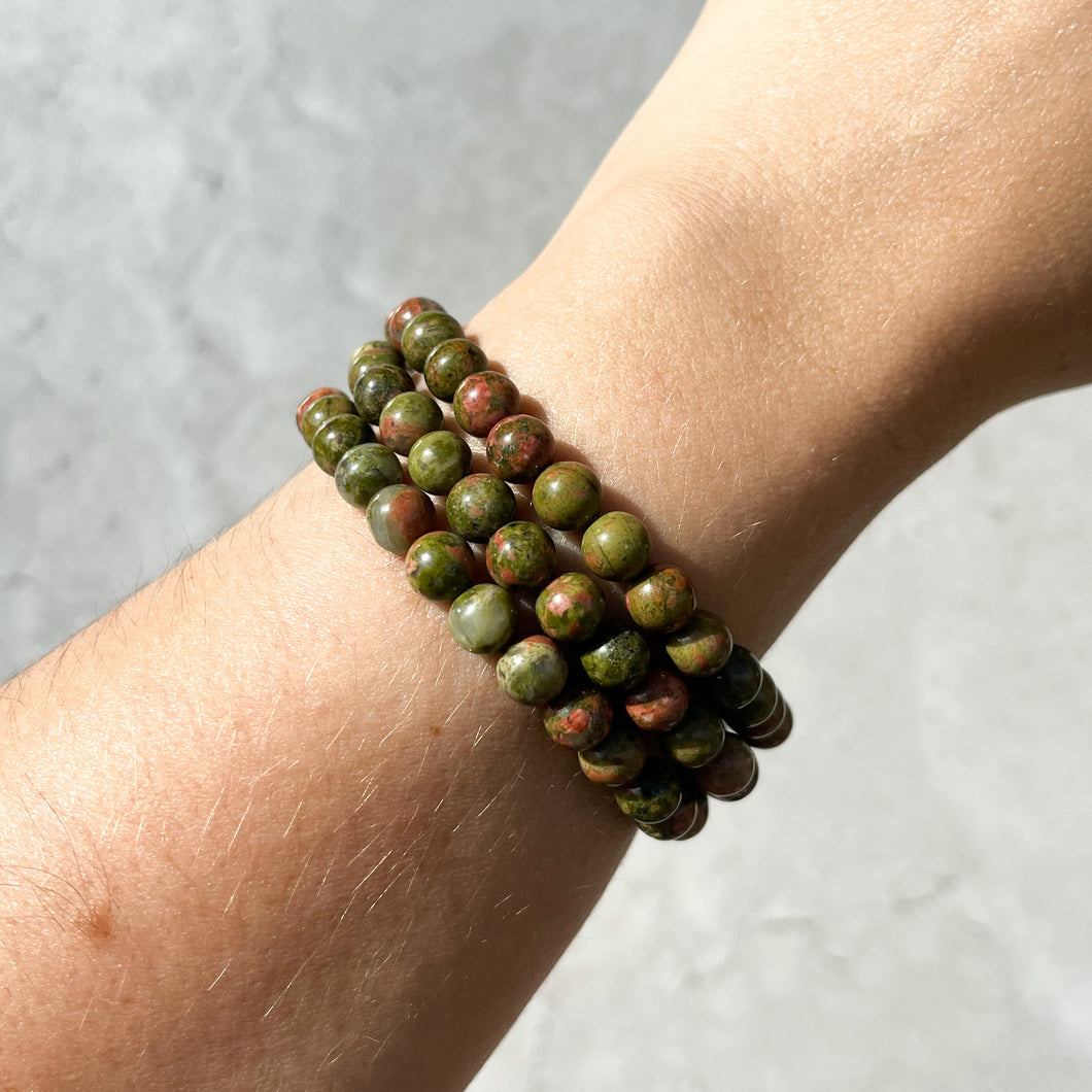 Unakite Bracelet